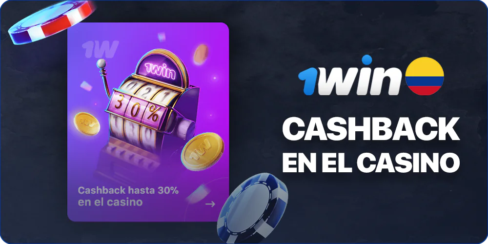 Cashback en 1Win Casino hasta 30%