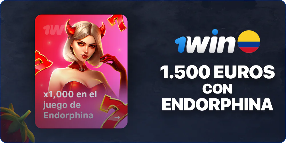 Consigue 1.500 euros com Endorphina en 1Win