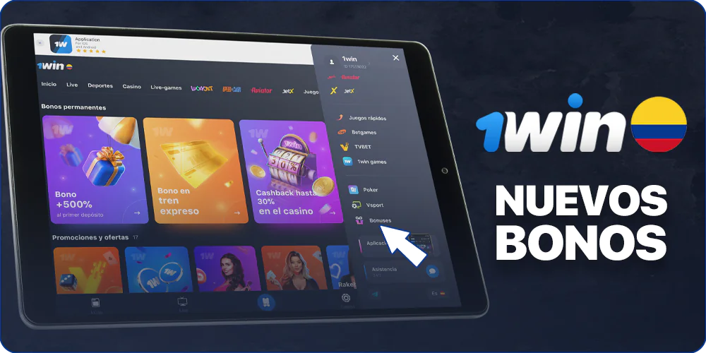 Nuevos bonos en 1Win