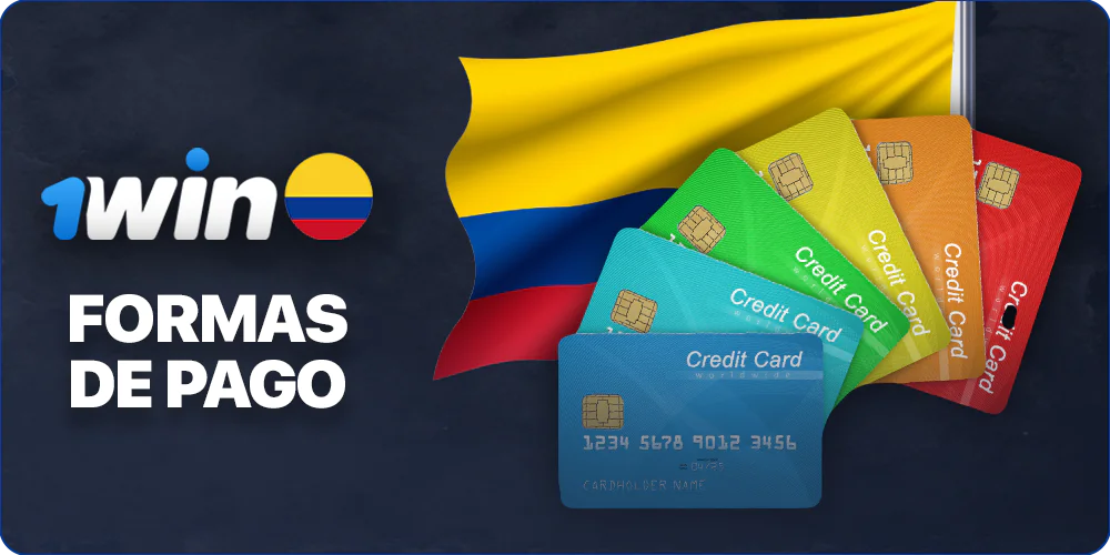 Métodos de pago en 1Win para jugadores colombianos